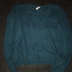 Crop sweater